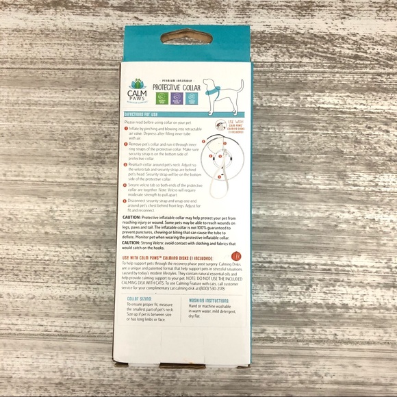 NEW Calm Paws Protective Inflatable Collar - Picture 3 of 7